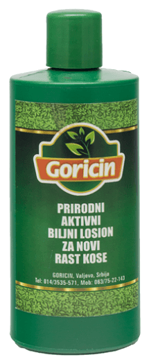 Goricin biljni losion protiv opadanja kose, pakovanje od 300 ml